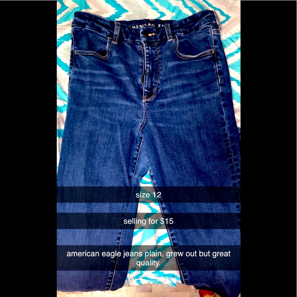 size 12 plain jeans!